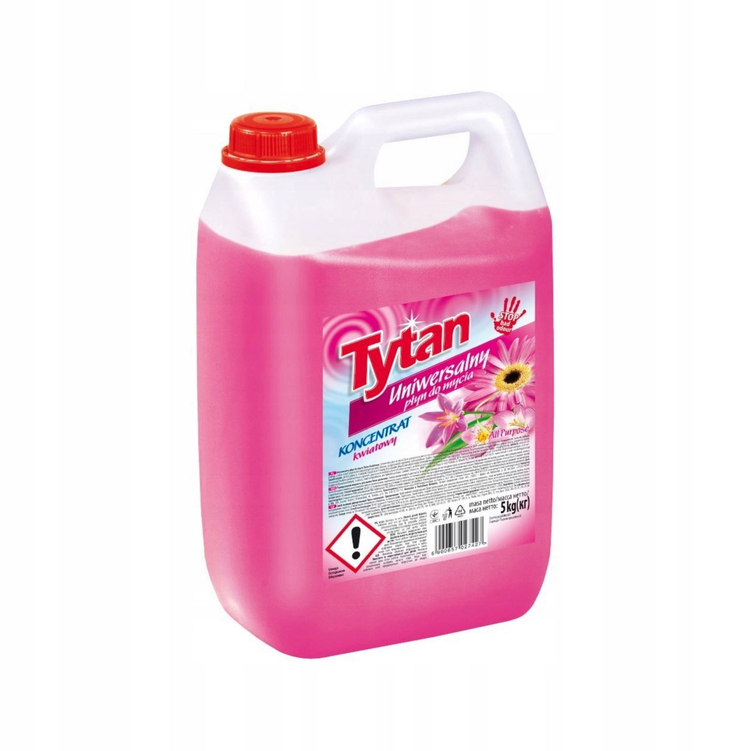Tytan tekutý multifunkčný kvetinový čistiaci prostriedok 5 l
