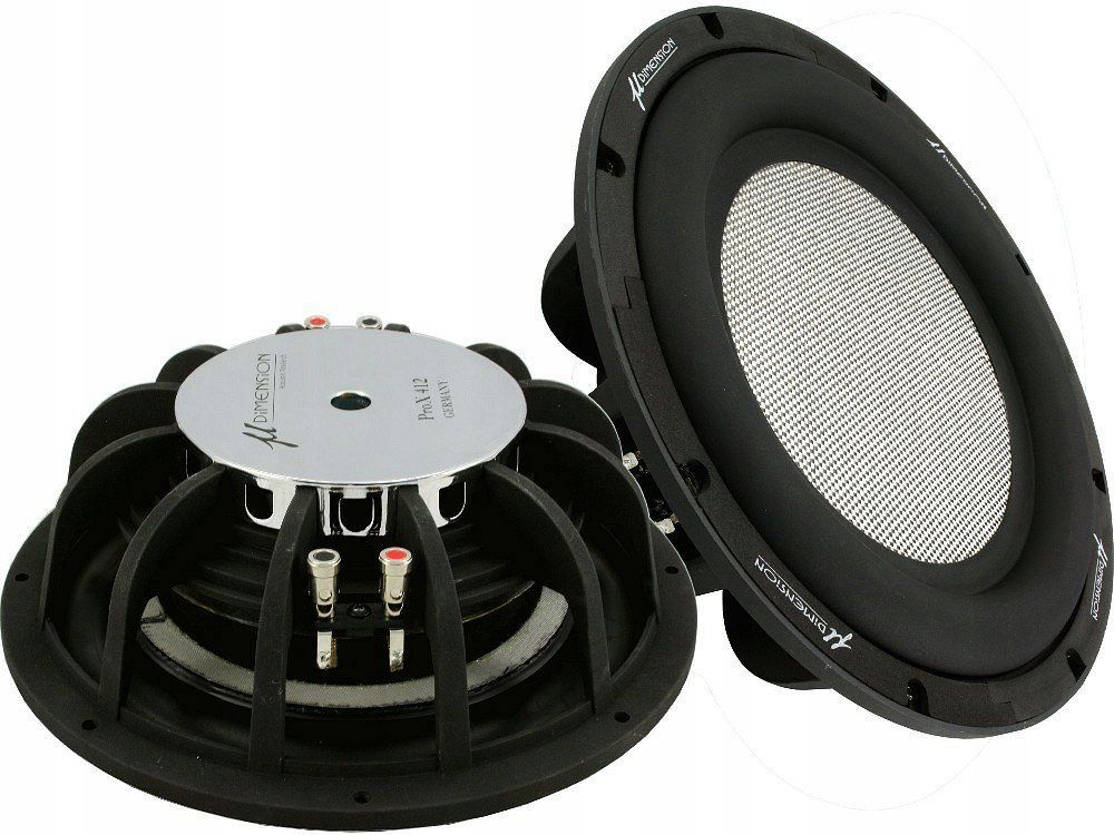 u-Dimension ProX-412 subwoofer do auta 12 palcov