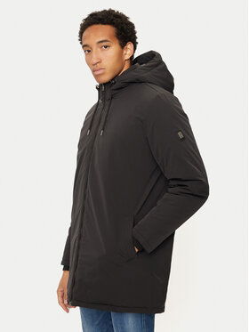 U S Polo Assn Parka Pánske čierne MUP3602-023