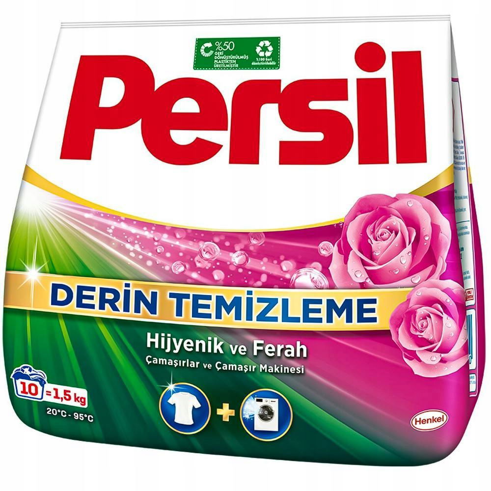 Účinný prací prášok na bielu bielizeň Persil Deep Clean Ružová 1,5 kg