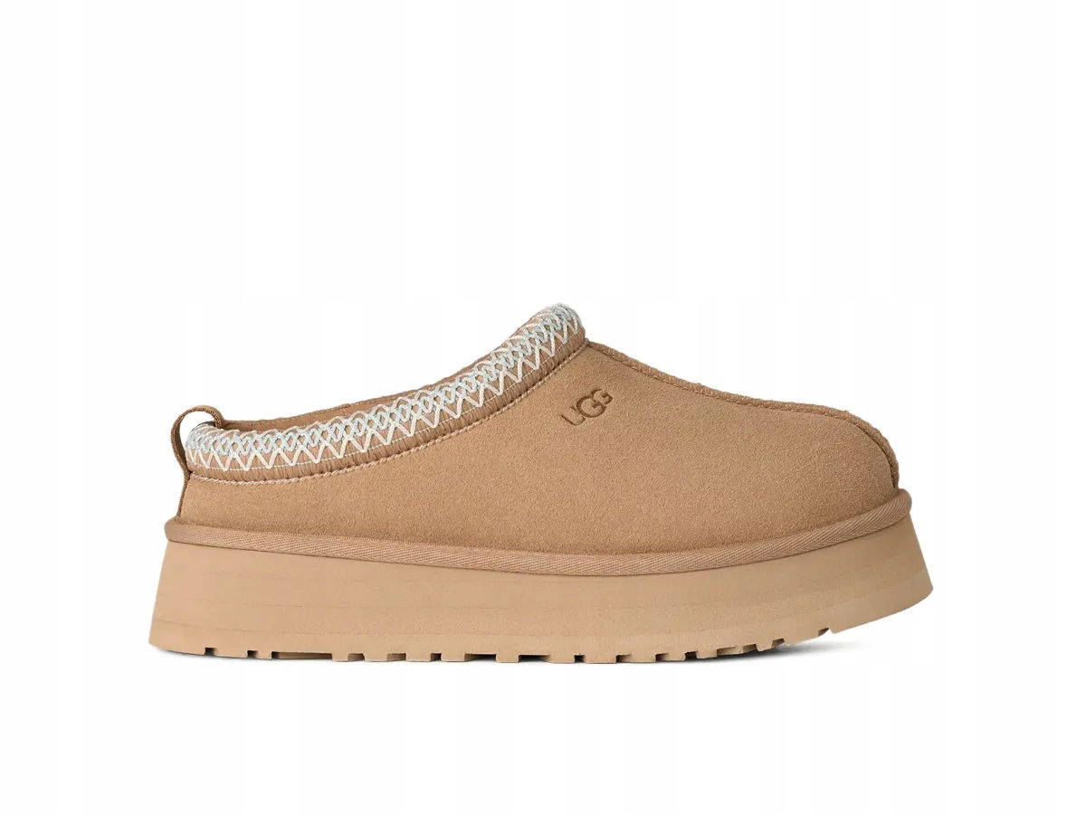 Ugg Tazz Slipper Sand Dámske papuče na platforme Béžové Módne veľ. 42