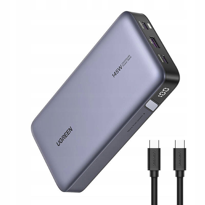 Ugreen Powerbank Nabíjačka Prenosná Do Telefónu Notebook Usb Usb C 25000MAH