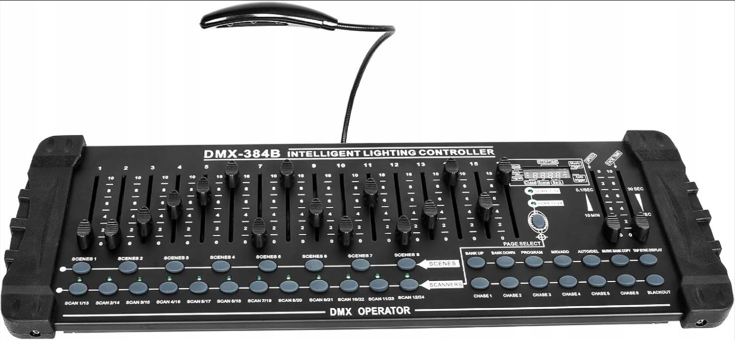 UKing DMX Controller, 384 kanálov DMX512