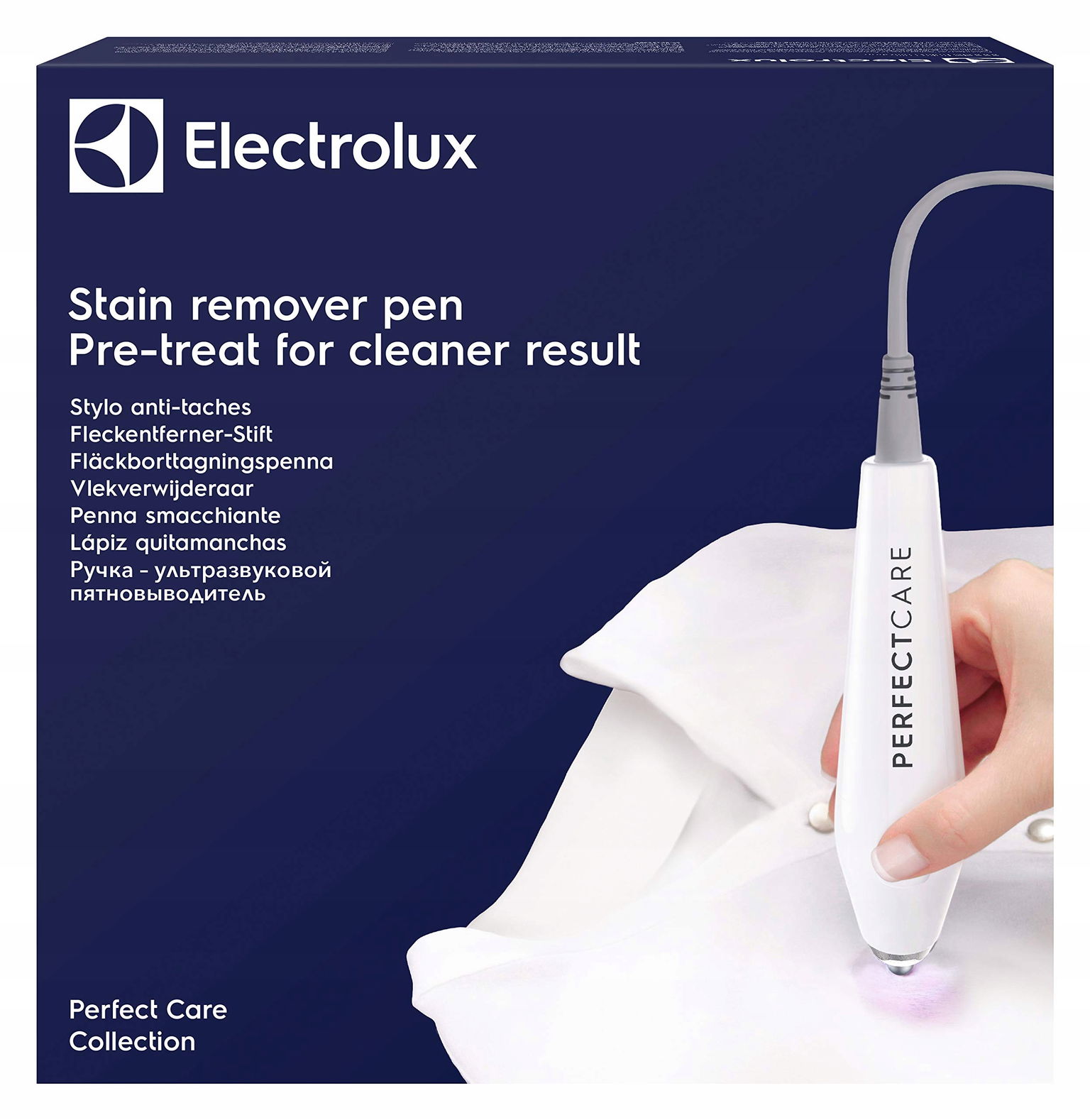 Ultrazvukový odstraňovač škvŕn Electrolux E4WMSTPN1 biely