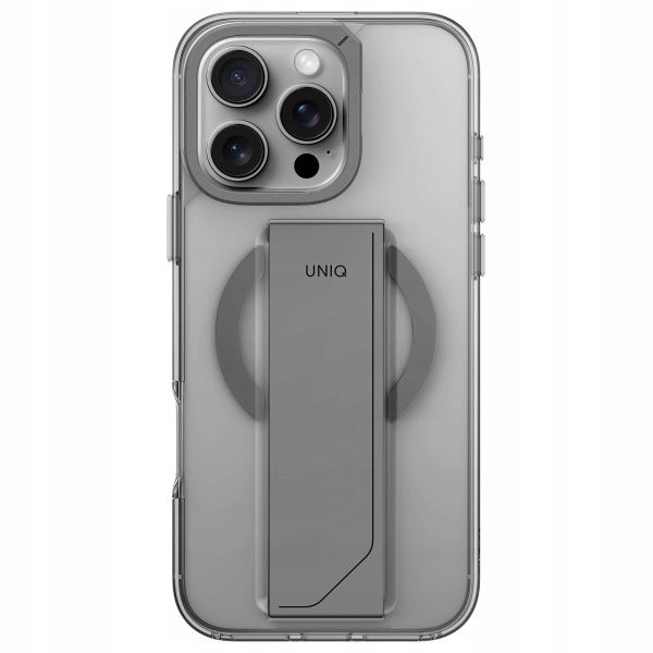 Uniq puzdro Heldro Max pre iPhone 16 Pro 6.3" Magclick Charging priehľadné/cl