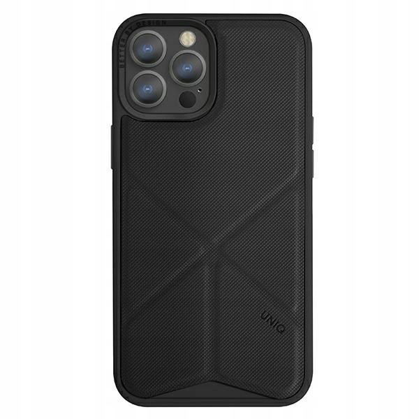 Uniq puzdro Transforma iPhone 13 Pro 13 6,1" čierne/ebony čierne MagSafe
