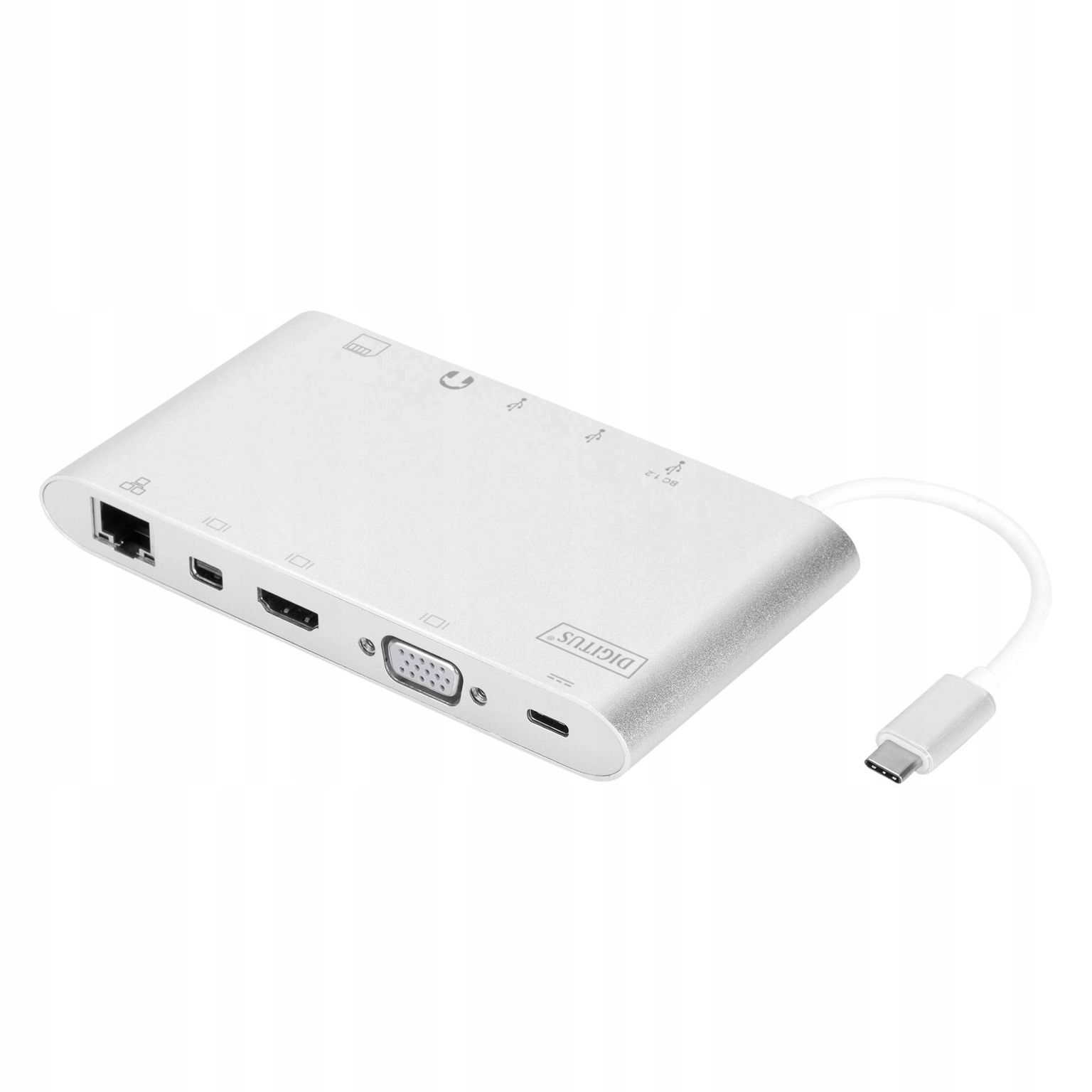 Univerzálna dokovacia stanica Digitus s Usb-c