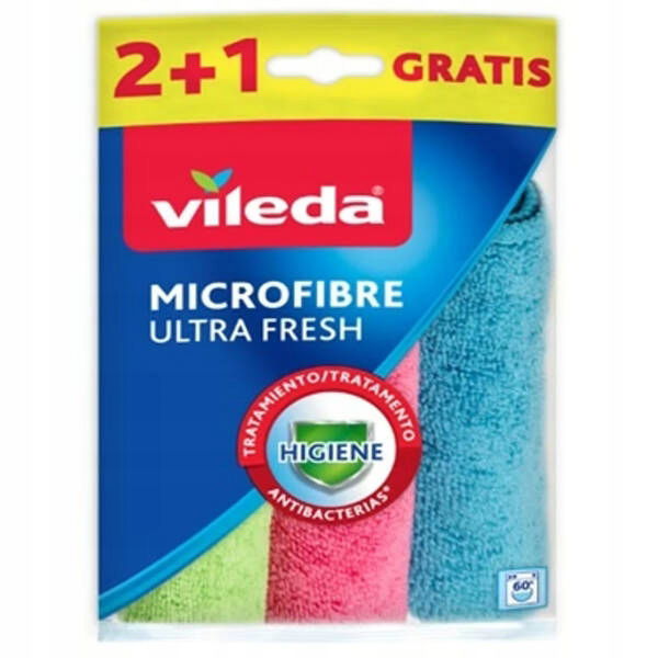 Univerzálne utierky z mikrovlákna 3 kusy Vileda