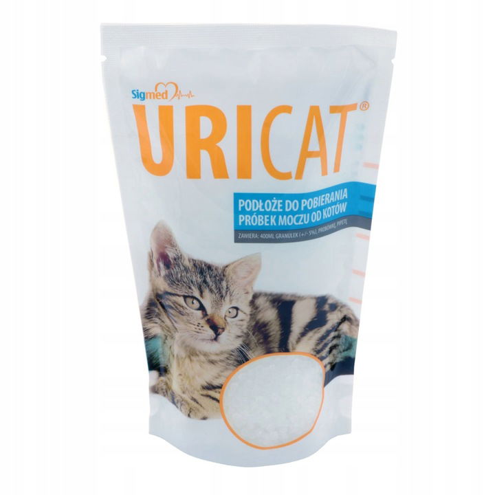 Uricat Podklad Na Odber Moču Mačiek 400 ml Pipeta Skúmavka