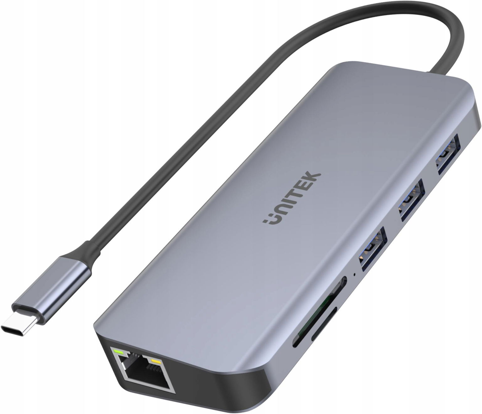 Usb hub Unitek Usb-c 3xUSB 3.1 Pd Hdmi Sd Vga RJ45