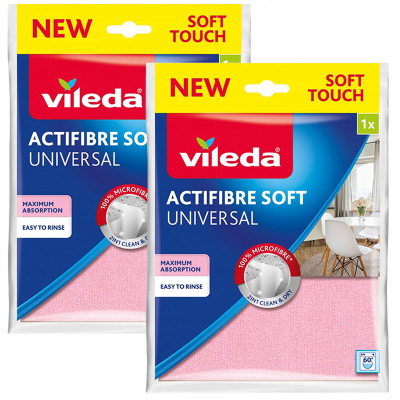 Utierka Vileda Actifibre Soft 2 ks