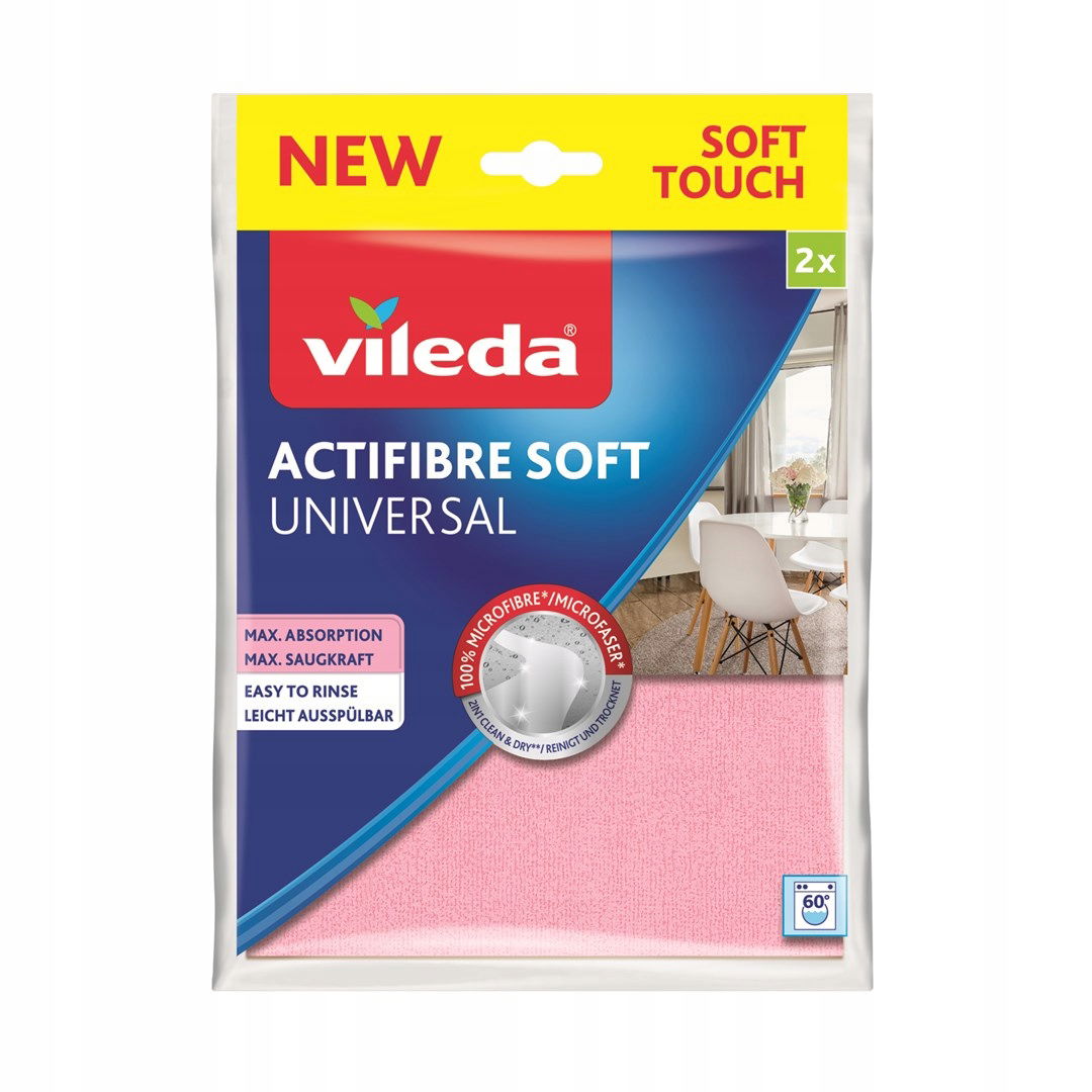 Utierka Vileda Actifibre Soft Universal 2ks