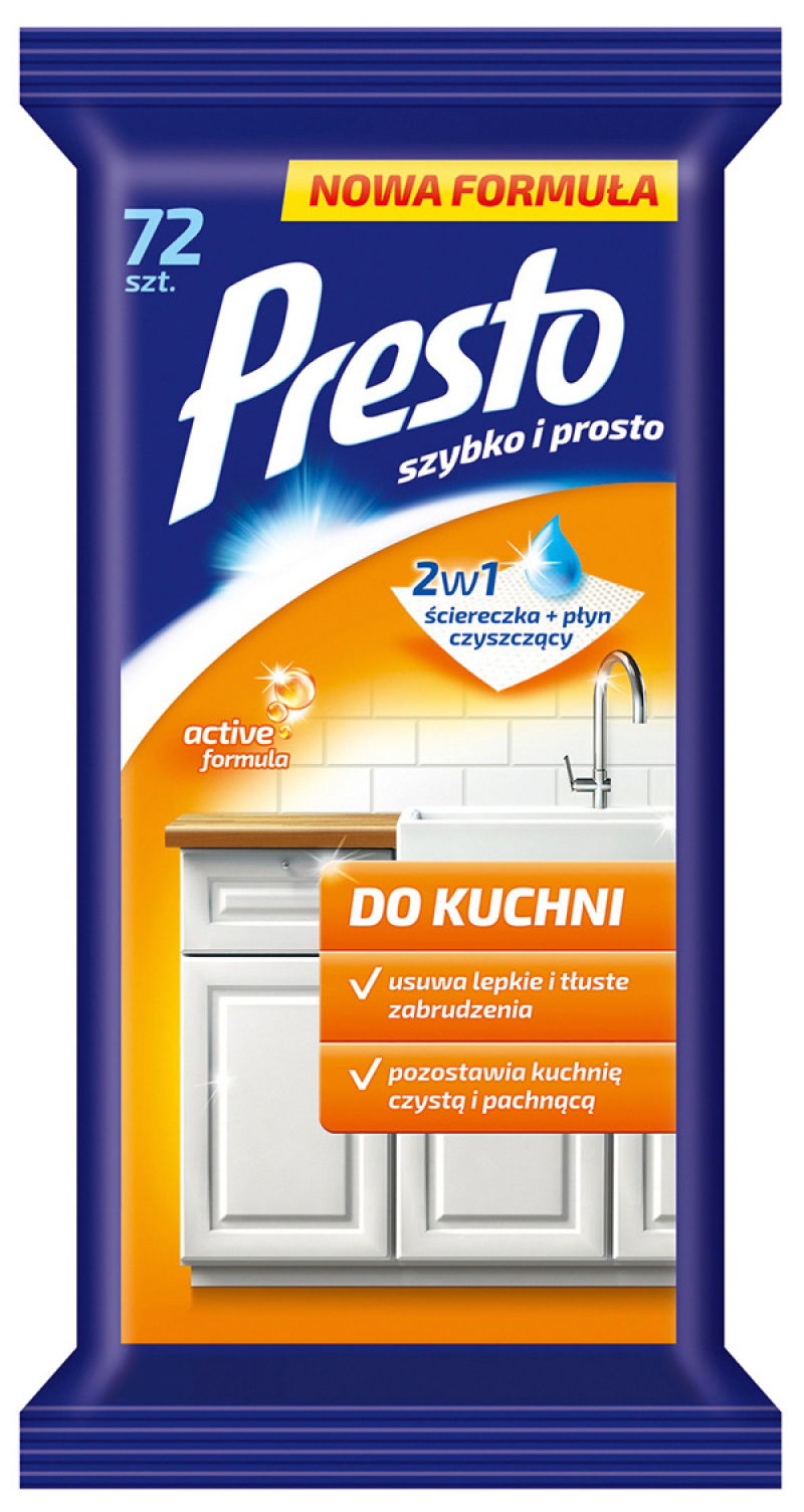 Utierky Presto do kuchyne 72 kusov