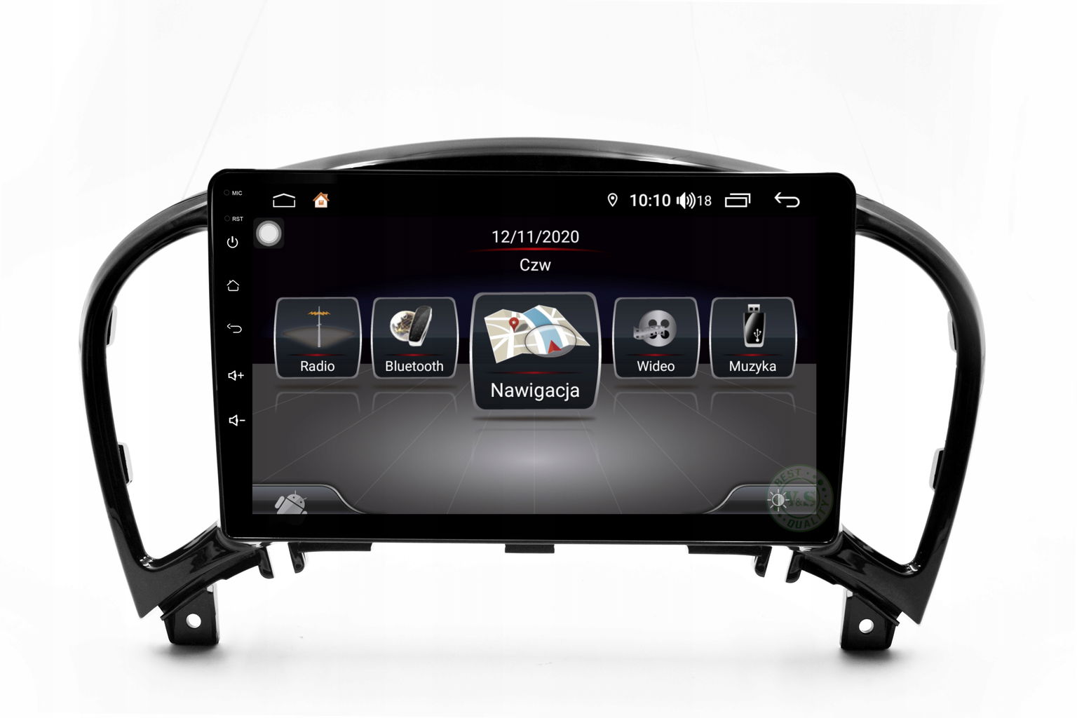 V&s Qled navigácia Nissan Juke 2010-2018