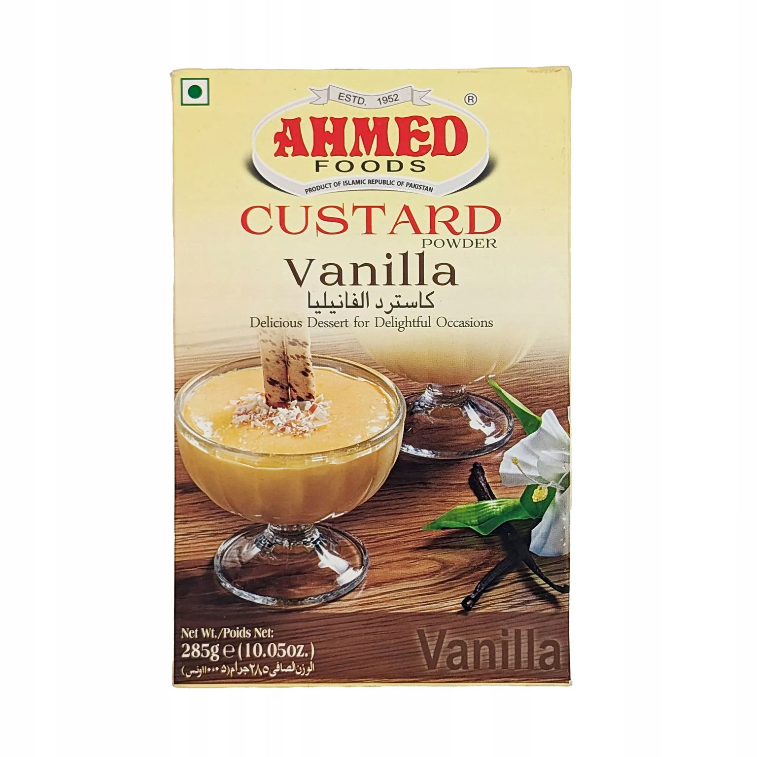 Vanilkový pudingový dezert Custard Powder Vanilla Ahmed Foods 285 g