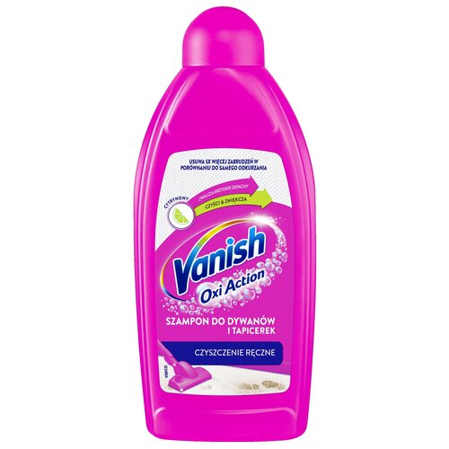 Vanish Šampón na ručné pranie Kobercov a Čalúnenia Citrónový 3v1 500 ml