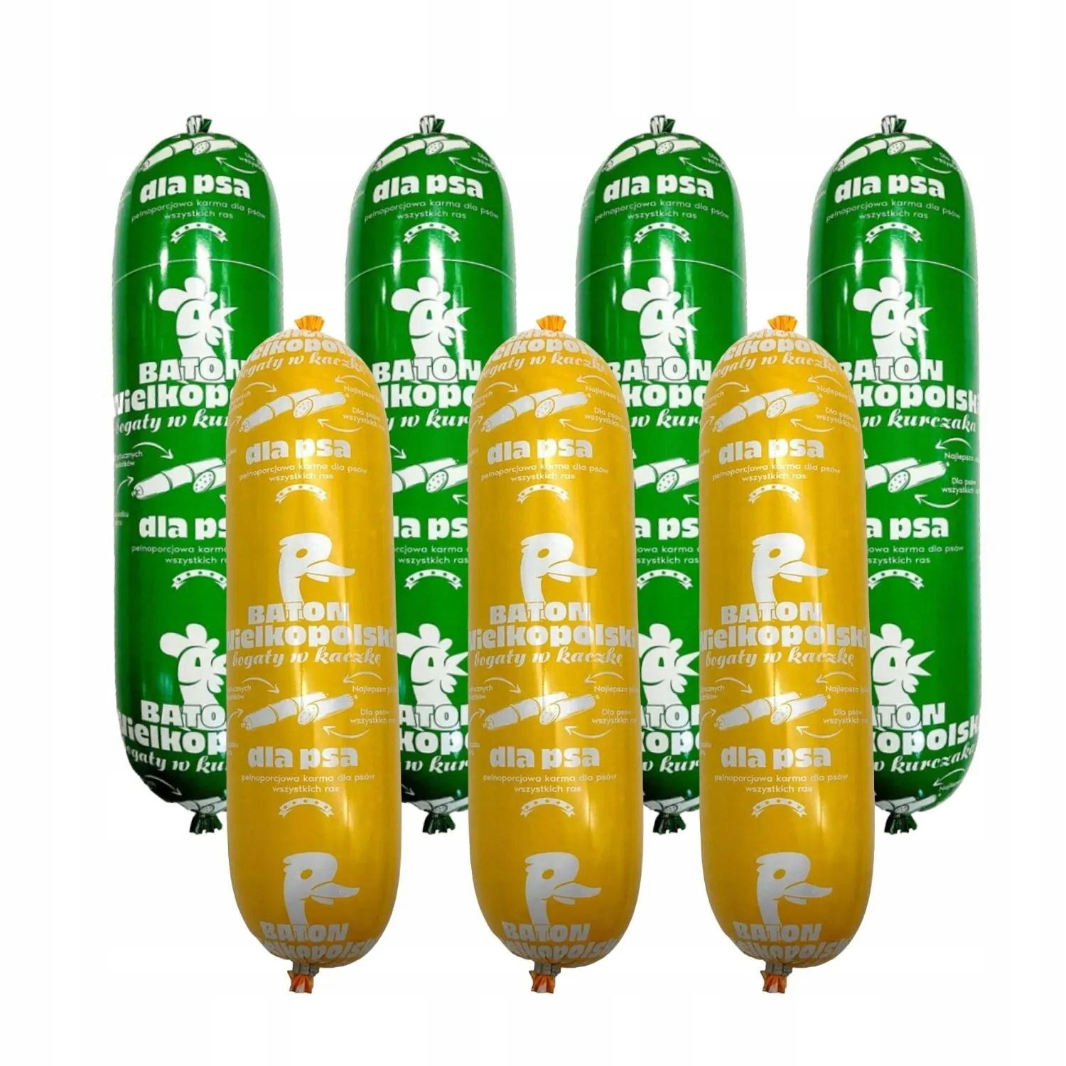 Veľkopoľská tyčinka pre psa 20x900 g kačica kuracie mäso vysoká kvalita