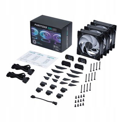 Ventilátor Pwm Phanteks D30 120 mm, Drgb