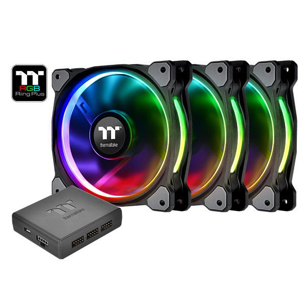 Ventilátor Thermaltake Riing Plus 12 Led Rgb 3pack