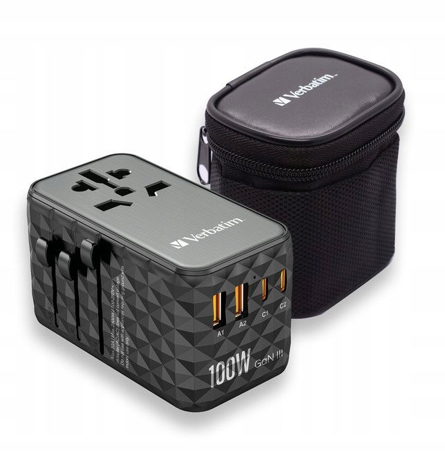 Verbatim 32121 UTA-06 Travel Adapter