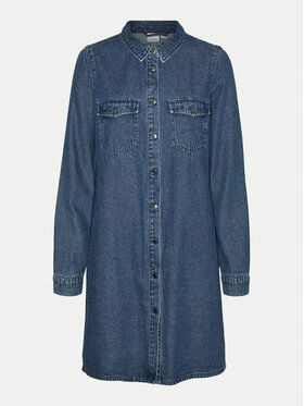 Vero Moda Dámske džínsové šaty modré 10310968