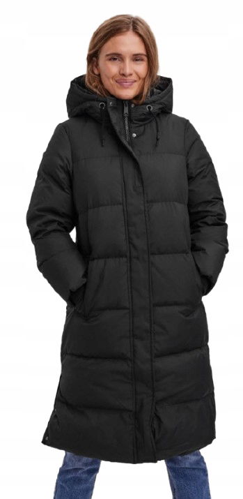 Vero Moda Páperový Prešívaný Kabát S Kapucňou M Jpc