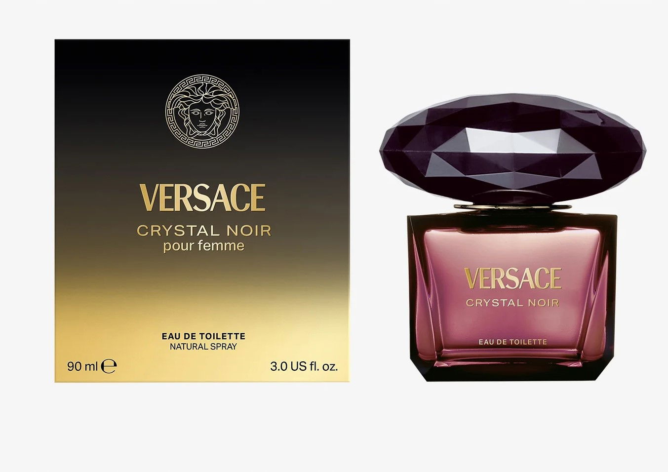 Versace Crystal Noir toaletná voda 90 ml