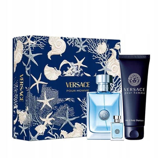 Versace Pour Homme Set Edt 100 ml Edt 5 ml Sg 150 ml