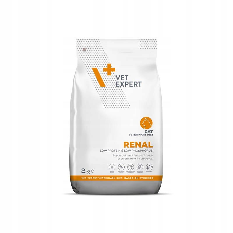 Vet Expert Veterinary Diet Renal 2kg Podpora práce obličiek Mačka