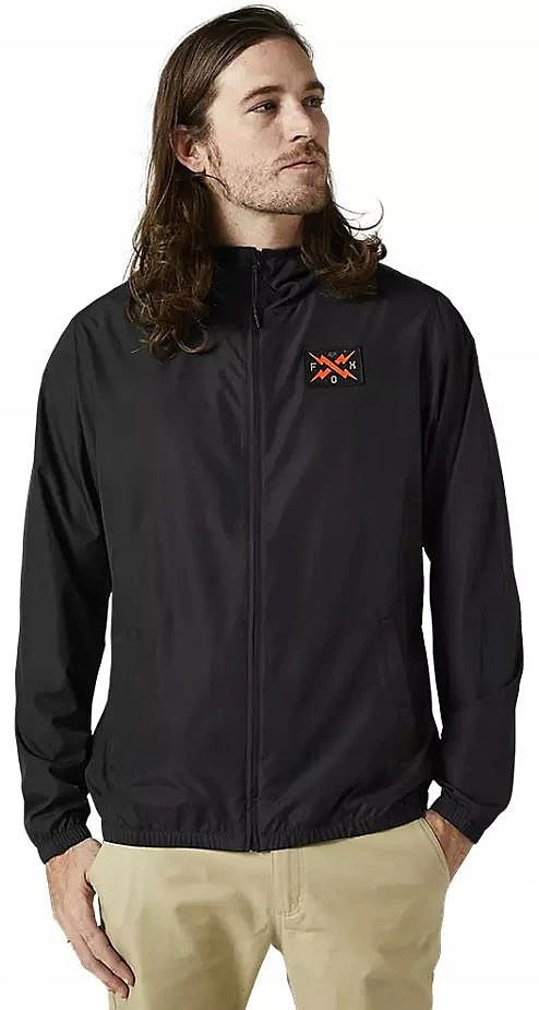 Vetrovka Fox Calibrated Windbreaker čierna