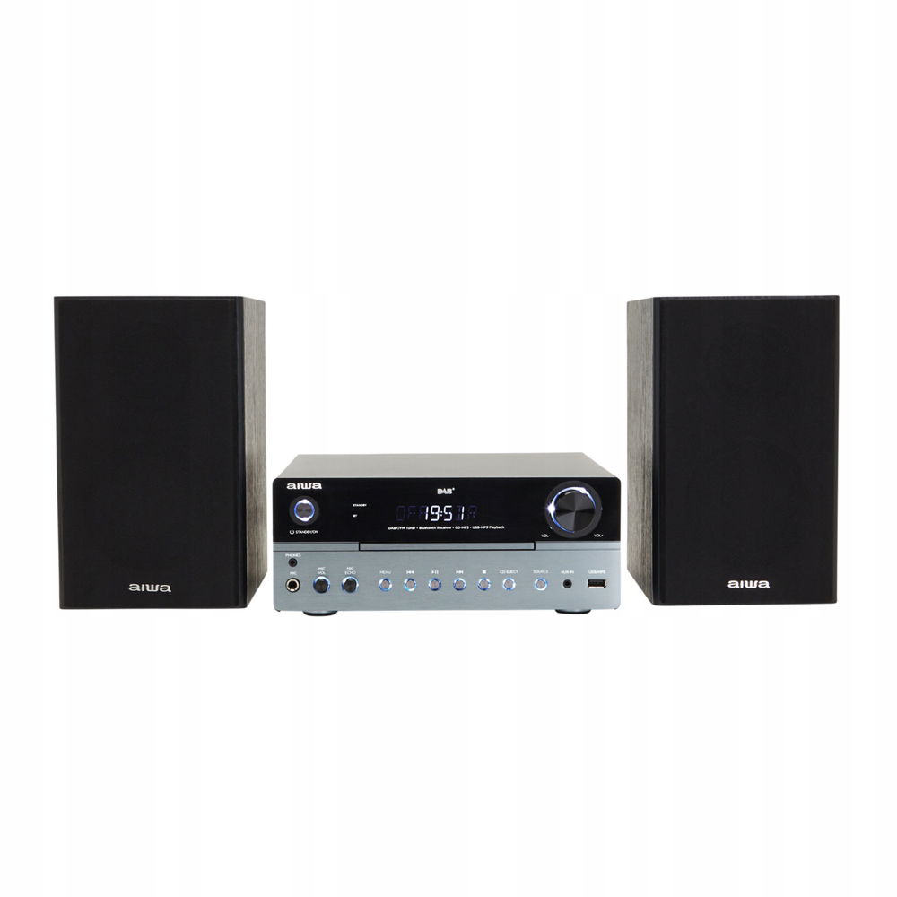 Veža Aiwa MSBTU-700DAB 2x25W CD/USB/AUX/MP3/RDS/DAB+/BT čierna