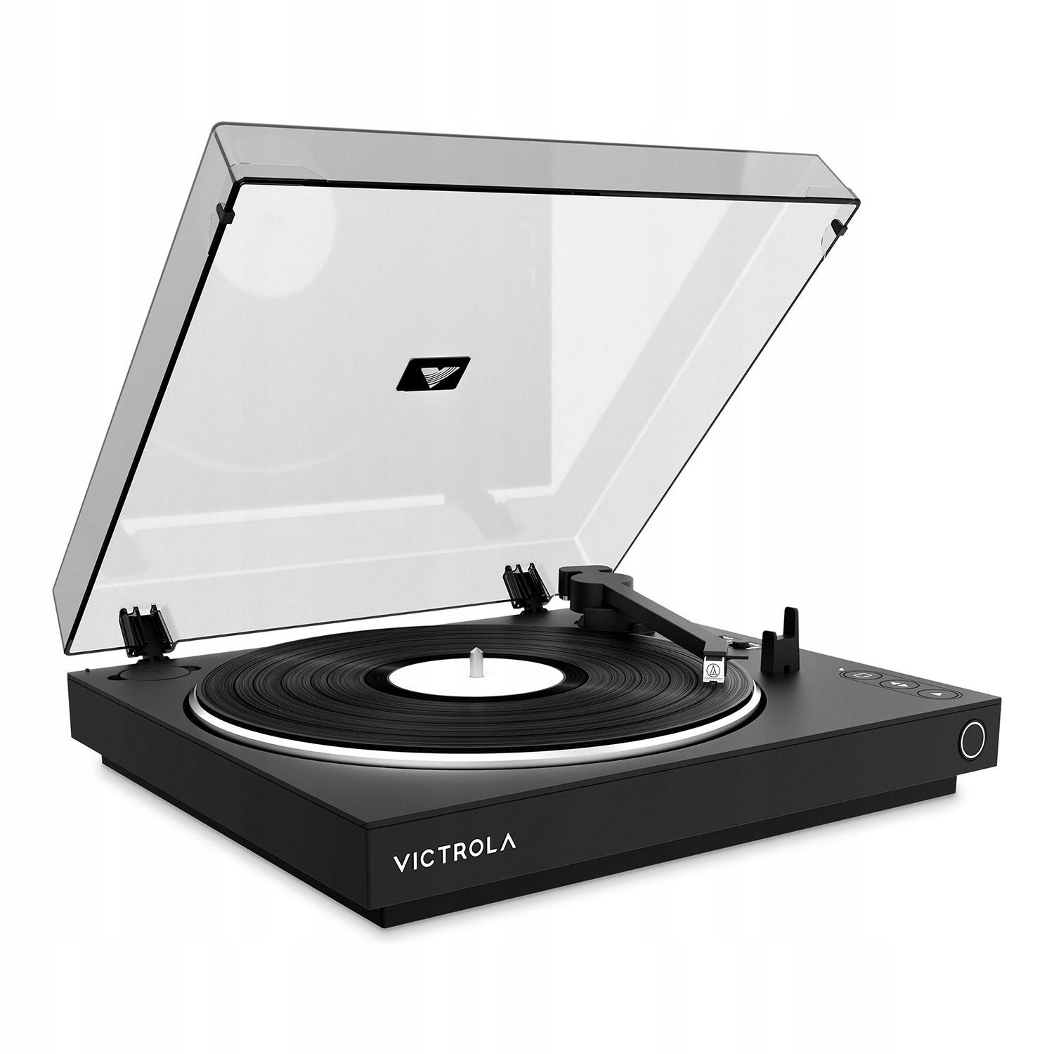 Victrola VPT-800-BLK-INT Automatic gramofón čierny