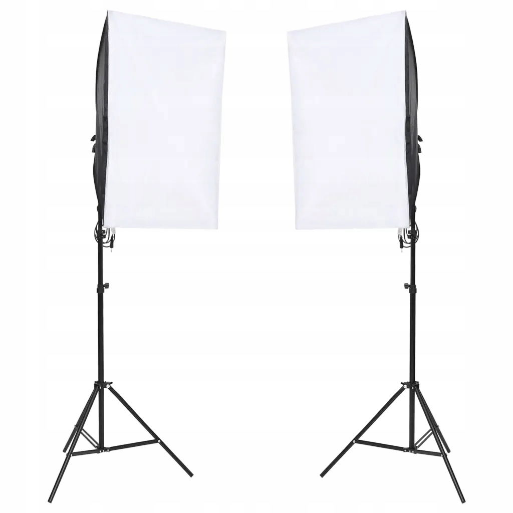 vidaXL Fotografický štúdiový set s osvetlením, pozadiami a blendami