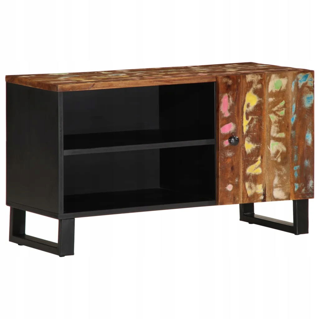 vidaXL Rtv skrinka, 80x33x46 cm, drevo a materiál na báze dreva