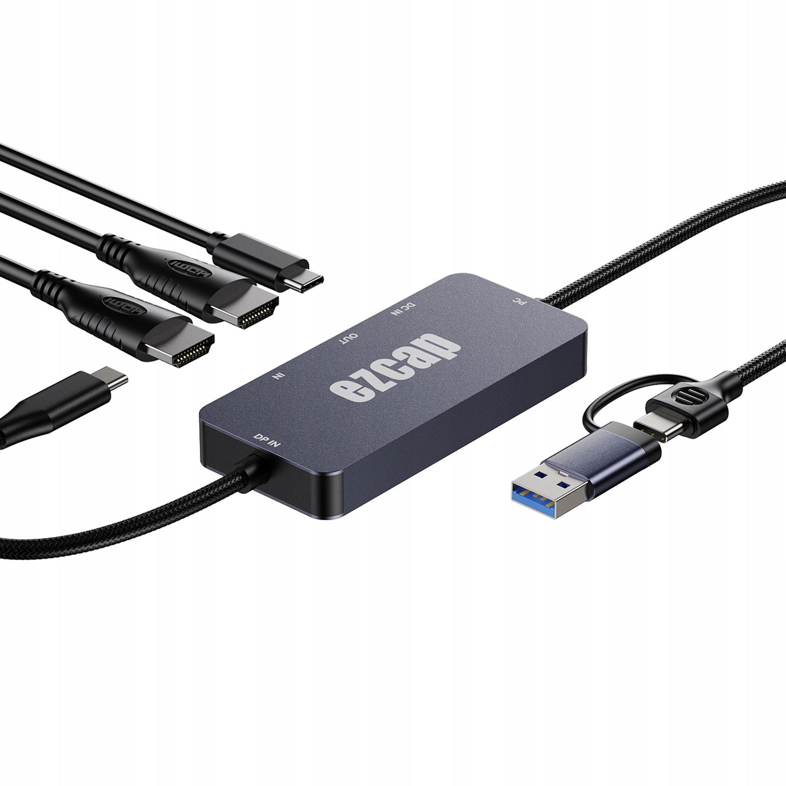 Video Grabber Hdmi Karta zachytávajúca obraz Video Usb-c Full Hd 4K Ezcap