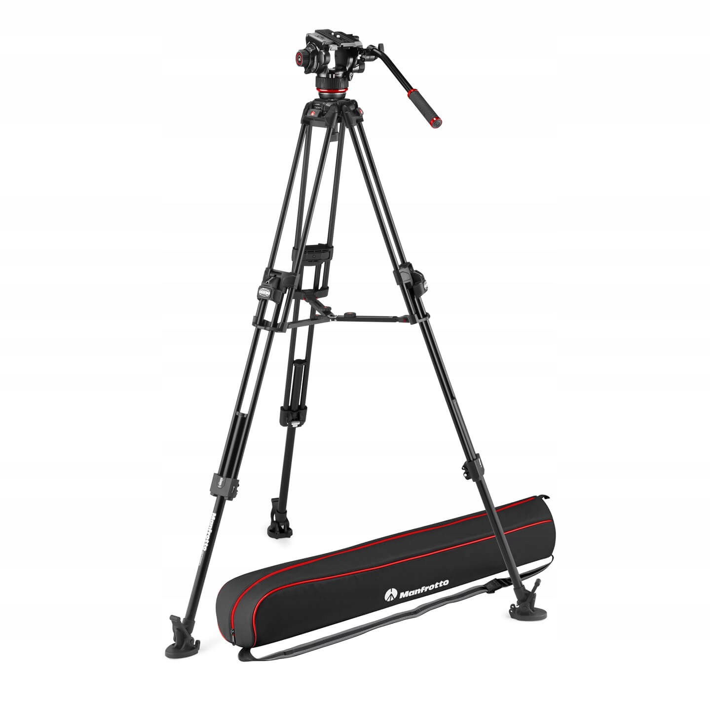 Video sada Manfrotto 645 Alu Fast Twin, 504X