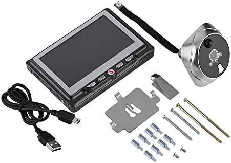 Videodomofonová kamera 3-násobný zoom LCD displej