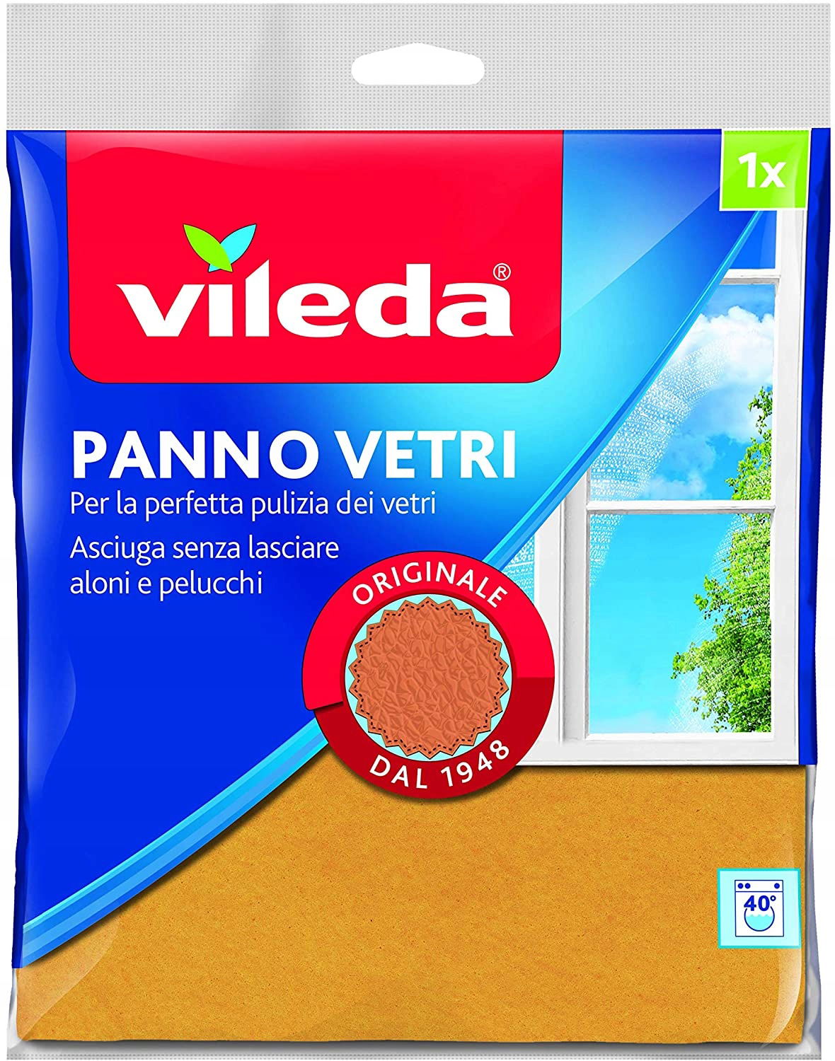 Vileda Panno Vetri utierka na okná a sklá 1ks