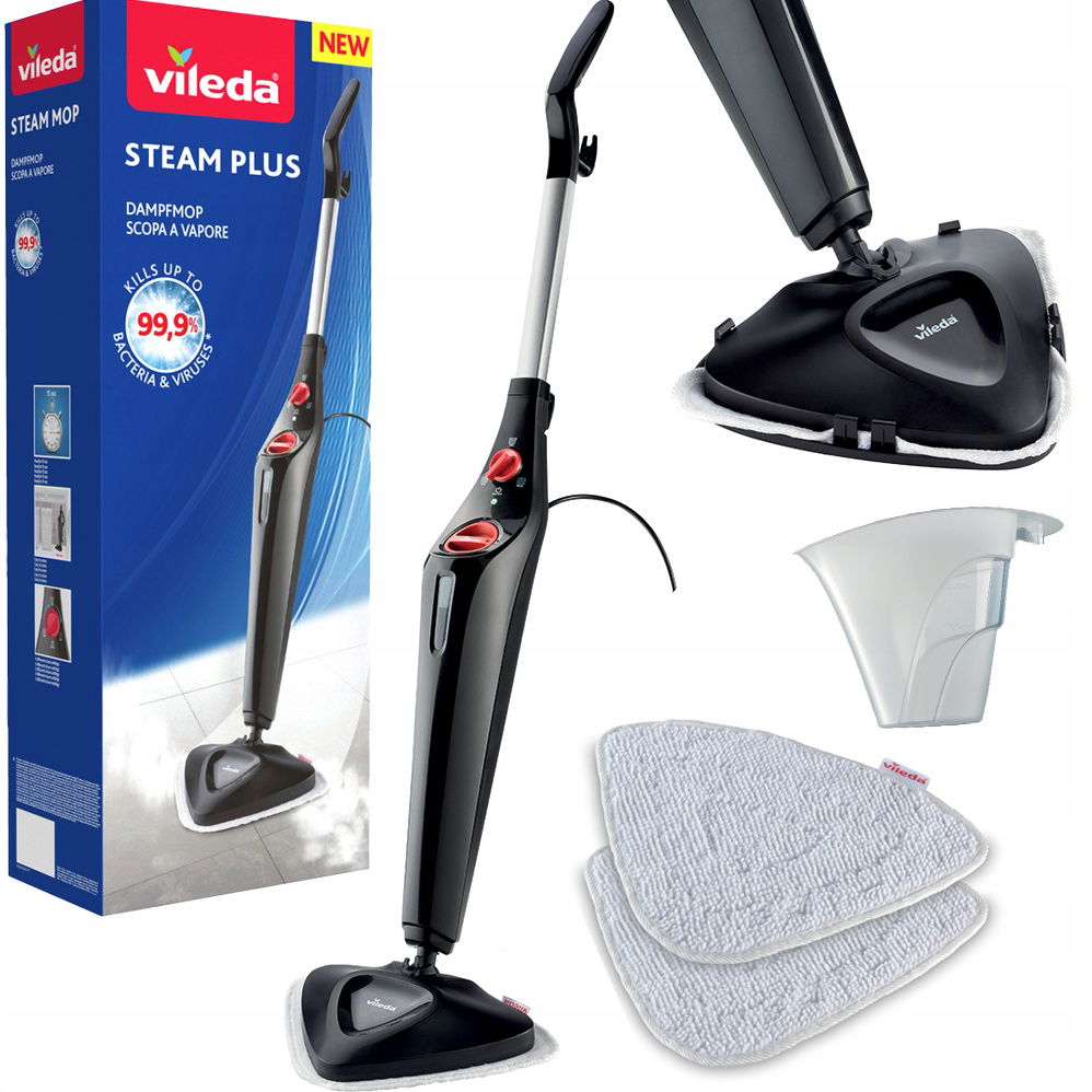 Vileda Parný mop Steam Plus elektrický 3.0