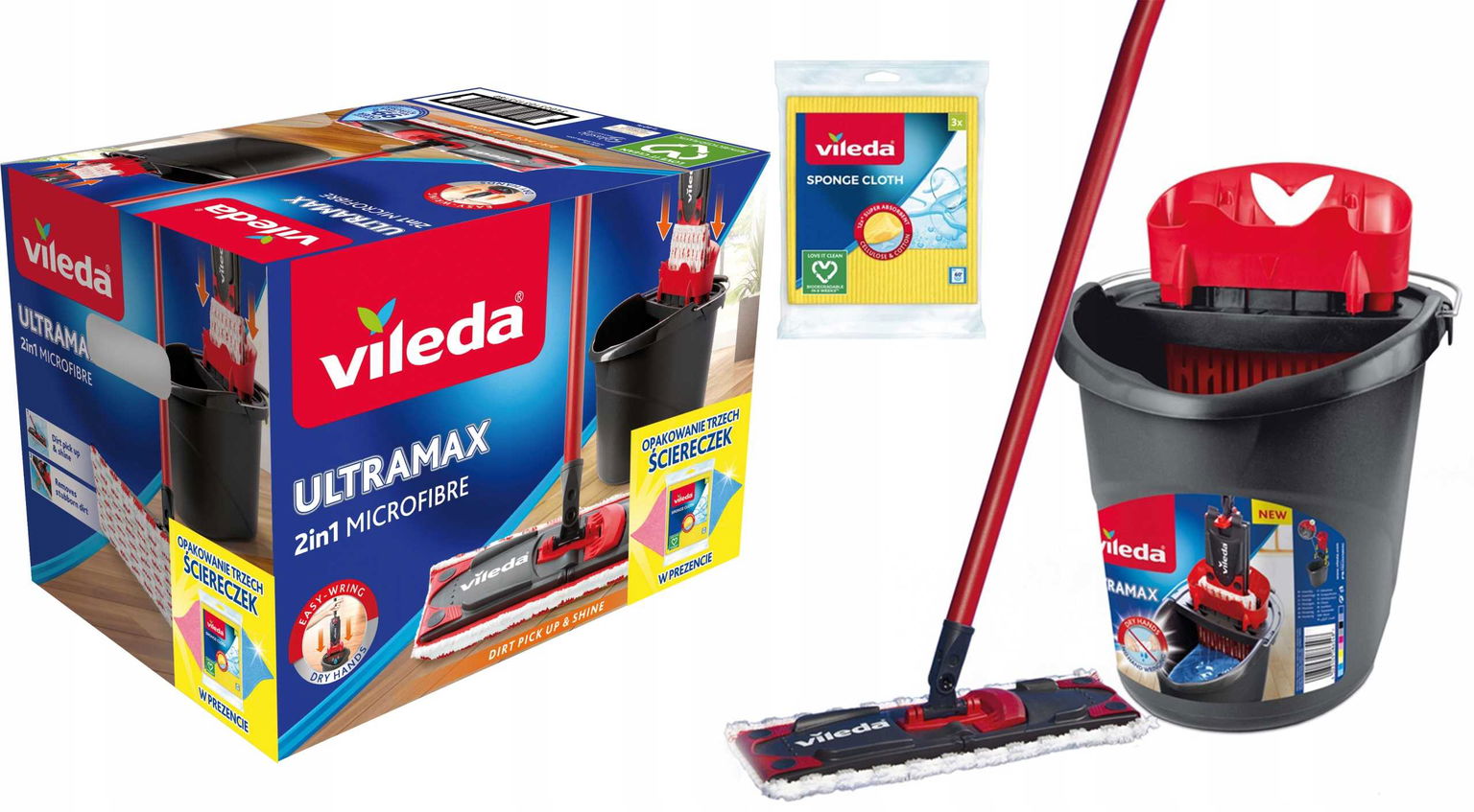 Vileda Ultramax Box utierky Viledy