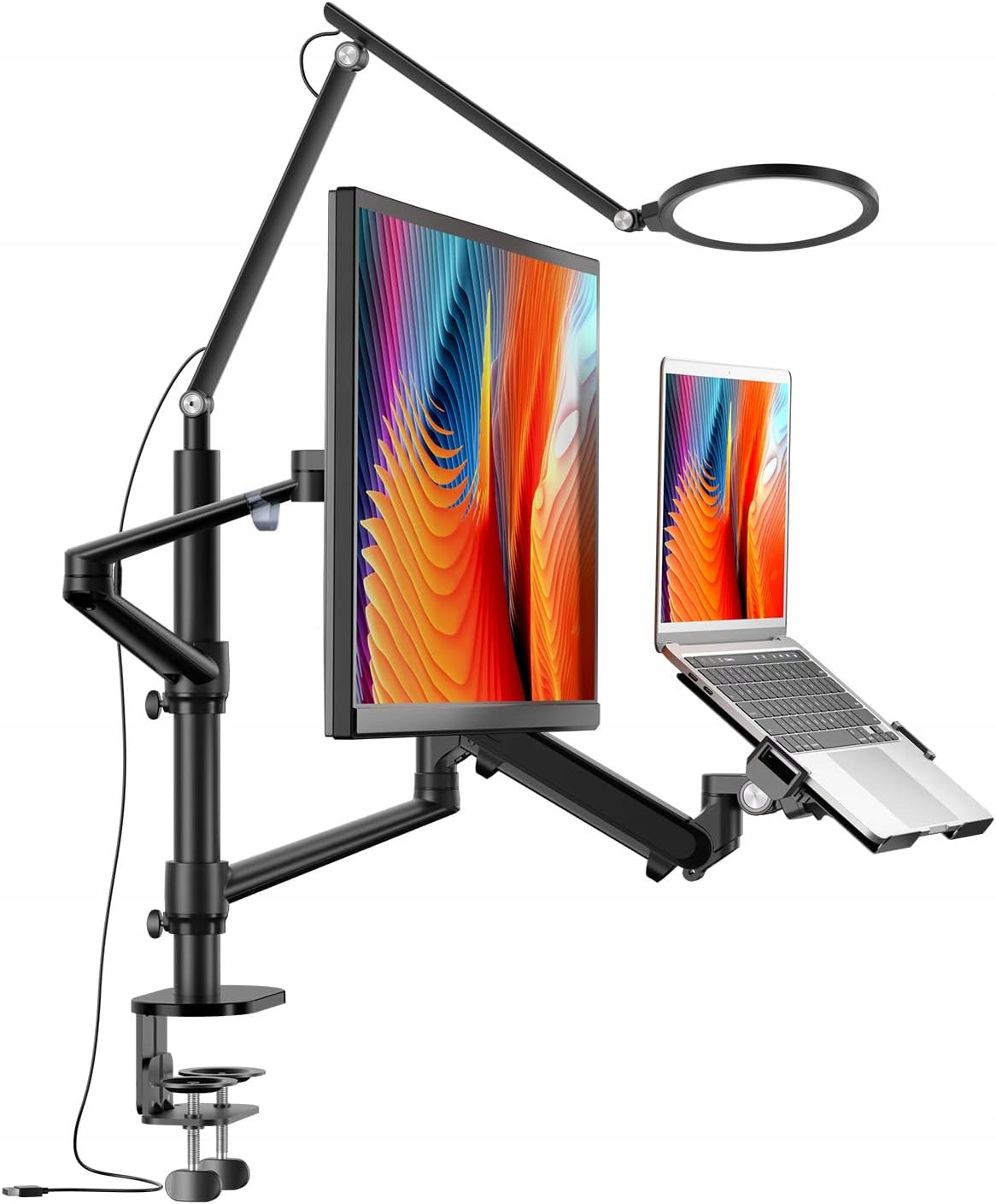 viozon 2 v 1 stojan s Led osvetlením DE-3LT Pro