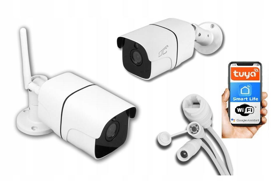 Vision Vonkajšia Kamera Ltc Bullet Biela IP66 Ptz Wifi&lan