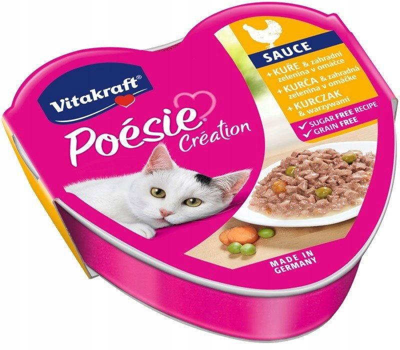 Vitakraft Poesie Creation Sos kuracie mäso/zelenina 85 g