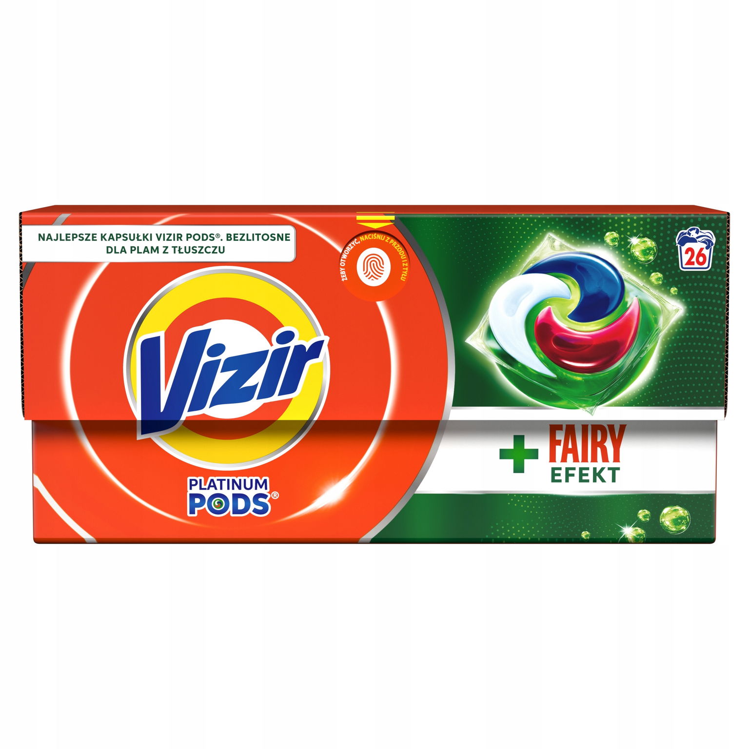 Vizir Fairy Effect Pods Kapsule na pranie, 26 praní