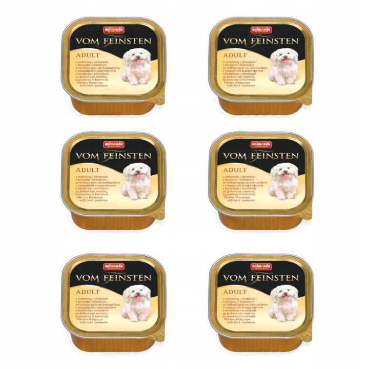 Vlhké krmivo pre psa Animonda Vom Feinsten Classic hovädzie mäso a zemiaky 150 g