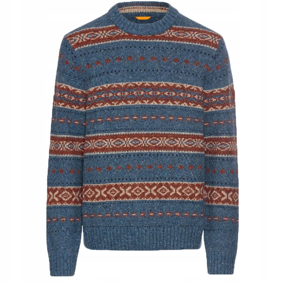 Vlnený sveter Camel Active 409500 4K35 modrý