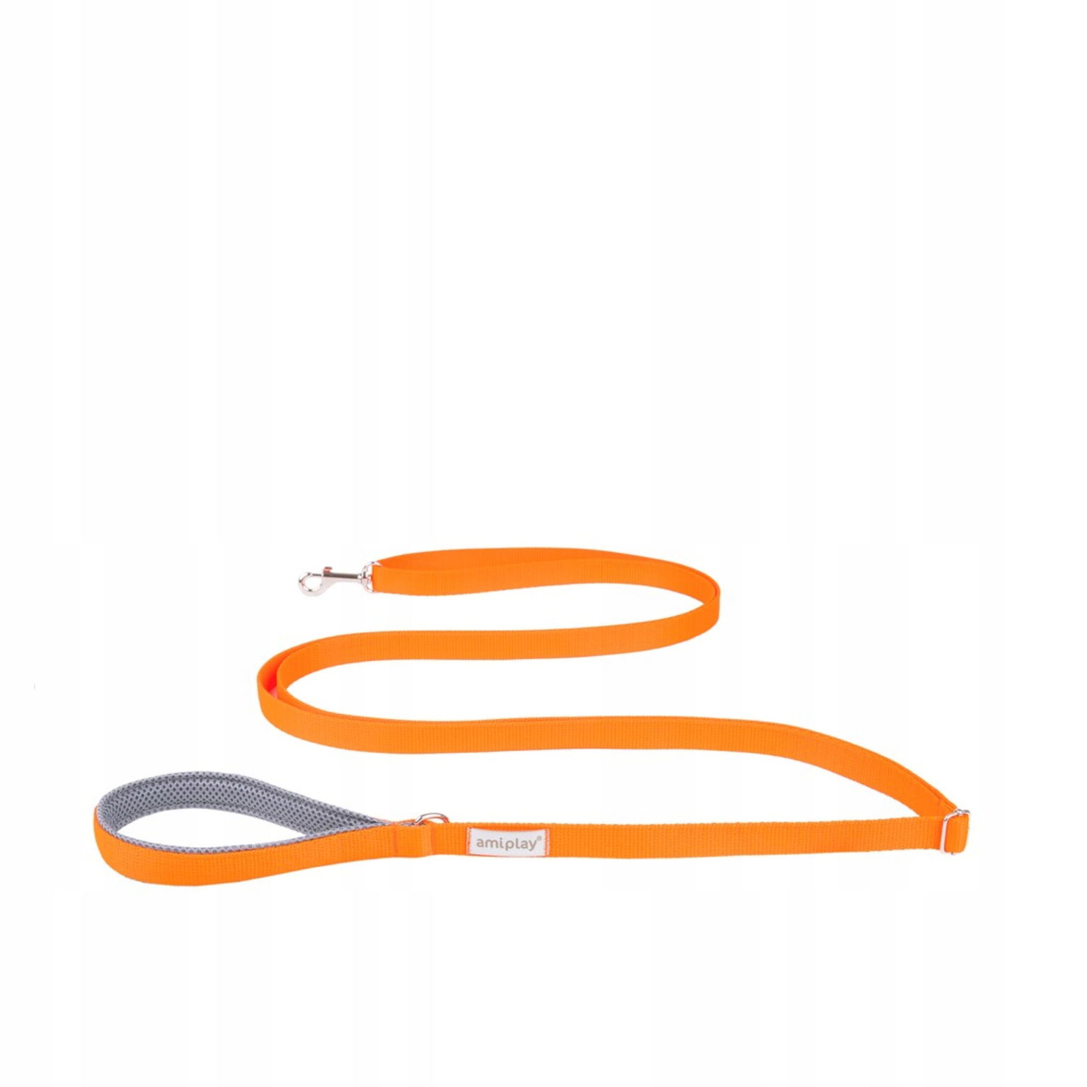 Vodítko pre psa Amiplay Samba Regulácia Easy Fix Oranžová 160-300x2,5 cm