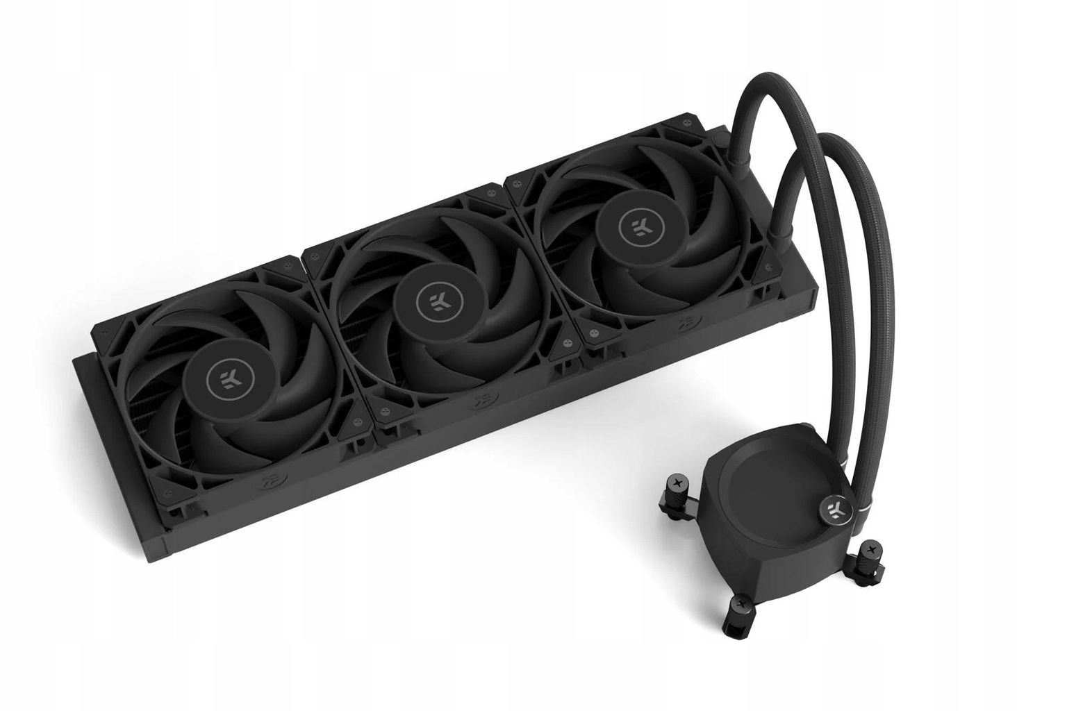 Vodné chladenie Ek Water Blocks Ek Nucleus Aio CR360 Dark, Cpu