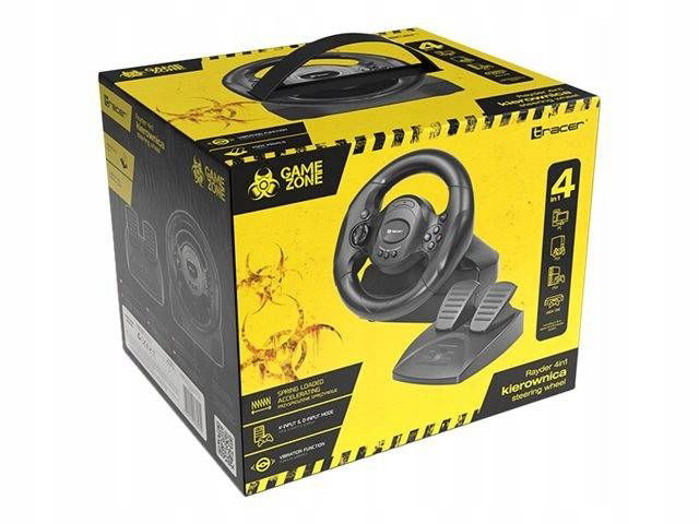 Volant S Pedálmi 4v1 Pc PS3 PS4 Xbox One Vibrácie Tracer Gamezone