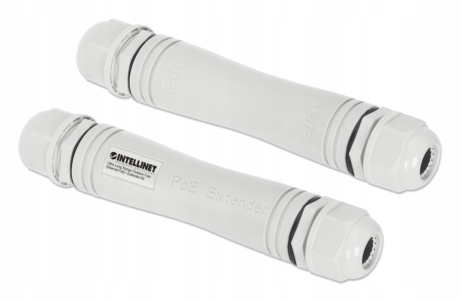 Vonkajšia spojka RJ45 PoE IP67 1000 m Sada 2ks